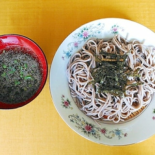 シンプルなざる蕎麦